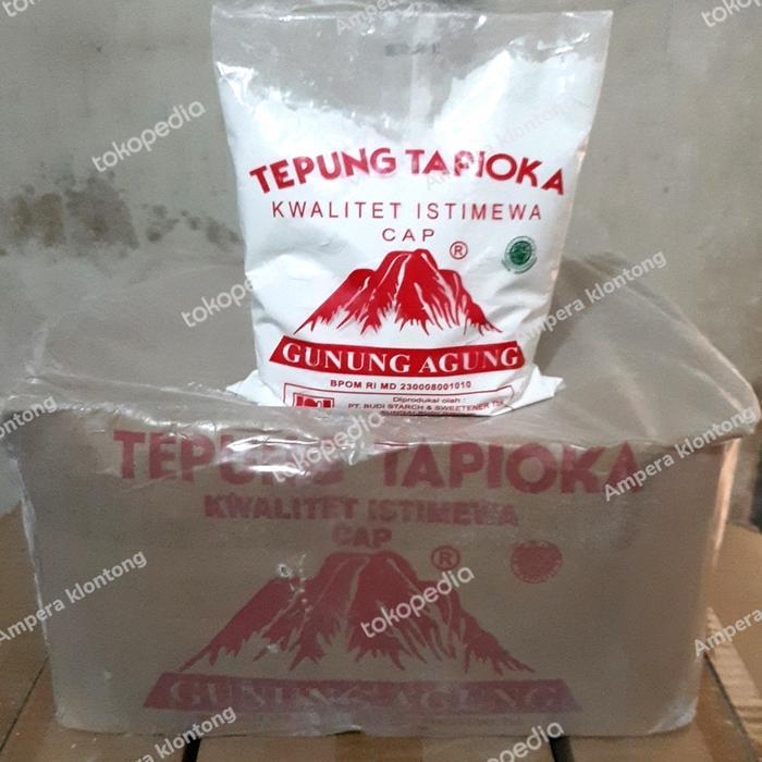 Tepung Sagu Tapioka Gunung Agung 1 Dus Diskon Sell