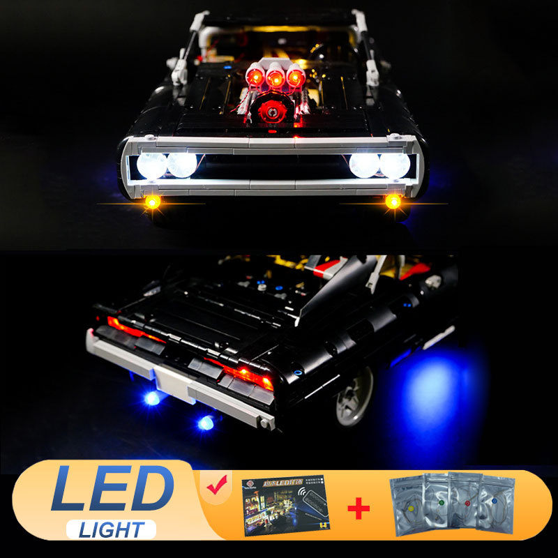LED Light Kit For LEGO 42111 Dom's Dodge Charger Compatible 19018 DIY Gift (Not Include Building