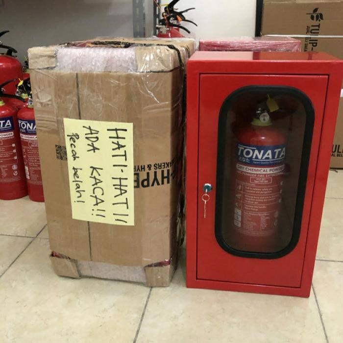 (Sudah Termasuk Packing Kayu) Box Apar 3 Kg 3,5 Kg 4 Kg / Boks Apar 3 Kg 3,5 Kg 4 Kg / Tempat Apar