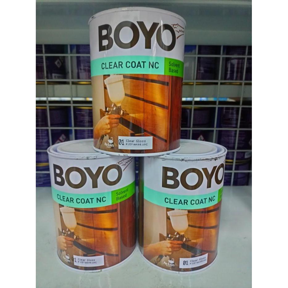BOYO CLEAR COAT NC 1L / CLEAR GLOSS DOFF