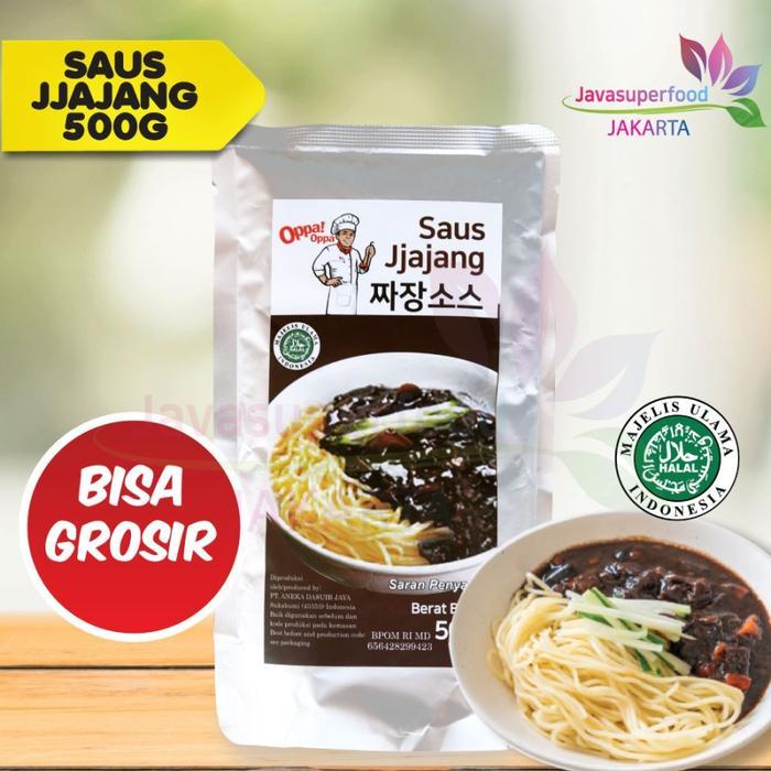 Saus Pasta Kedelai Hitam Halal 500g untuk Jajangmyeon, Aroma Khas Lezat