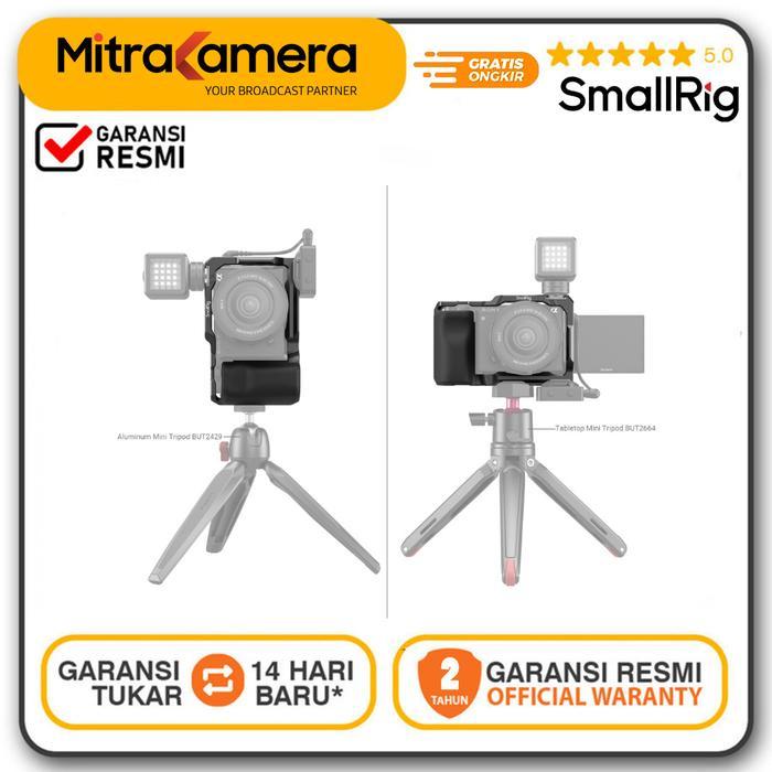 SMALLRIG CAGE WITH GRIP FOR SONY ZV-E10 3538B GARANSI RESMI