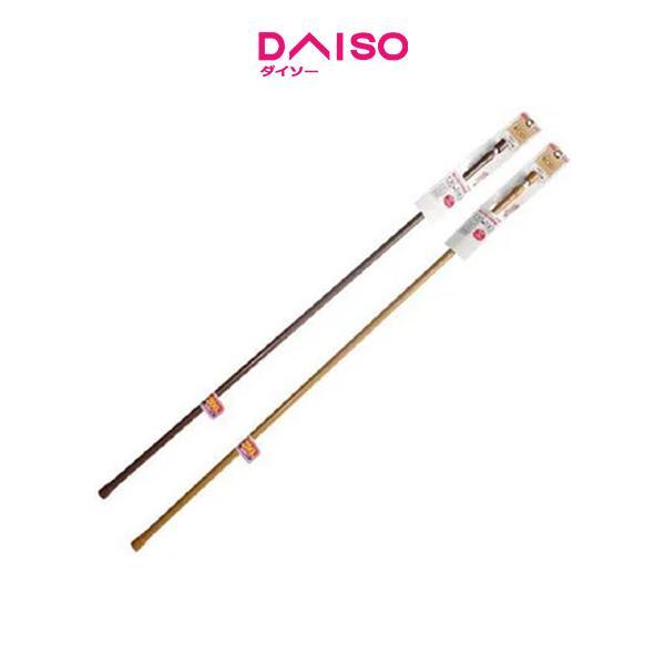 Daiso Telescopic tension rod wood grain 120-190 13-16mm