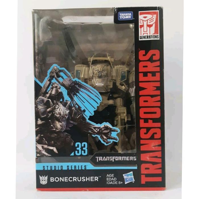 Ready HASBRO, Transformers Studio Series 33 Voyager Class Bonecrusher ( Bad Box )