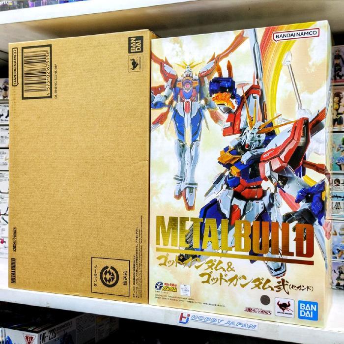 Ready Metal Build Burning Gundam & Burning Gundam Second God Gundam Bandai