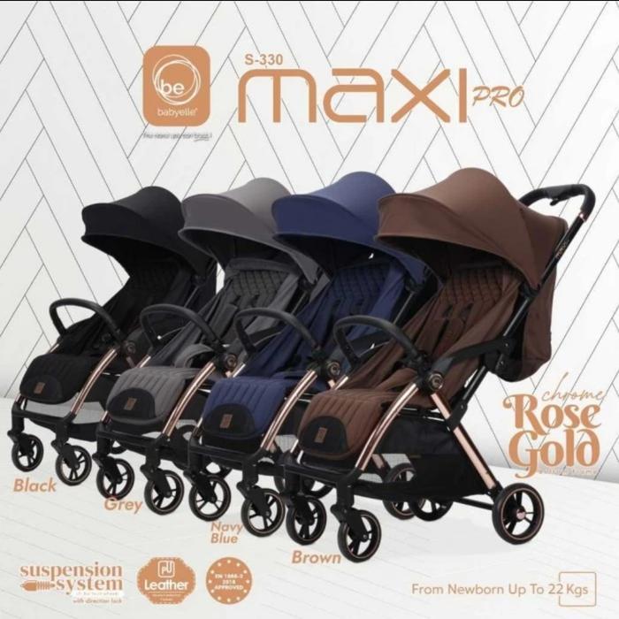 TERLARIS Stroller BabyElle Maxi Stroler Baby Elle Roda 3 Kereta Dorong Bayi