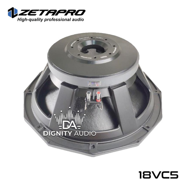 Komponen Speaker 18 Inch ZETAPRO 18VC5 | 18 VC5 Original 2000 Watt