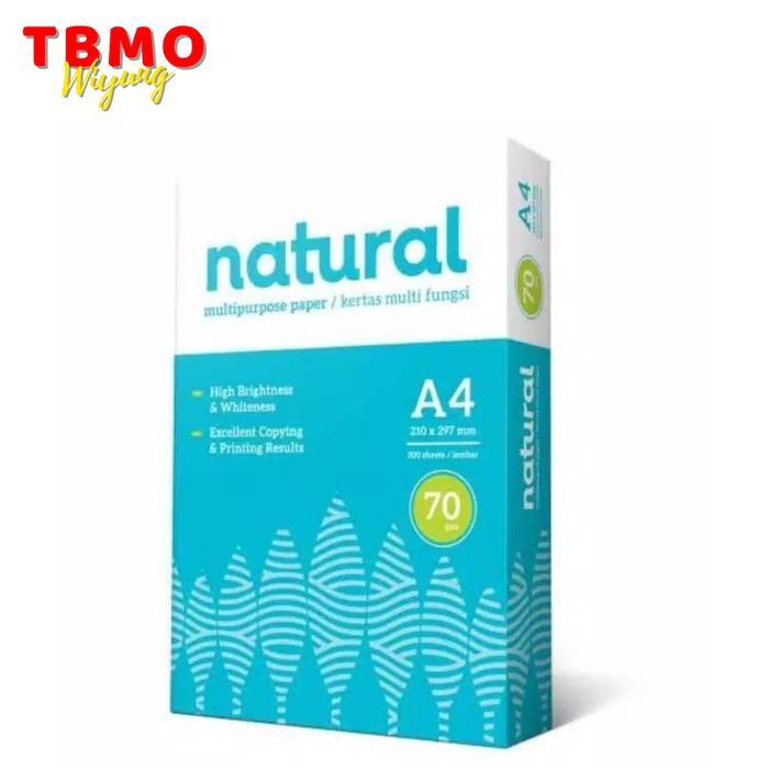 500 Lembar Kertas HVS Natural A4 70gram / HVS A4 Natural 70gram