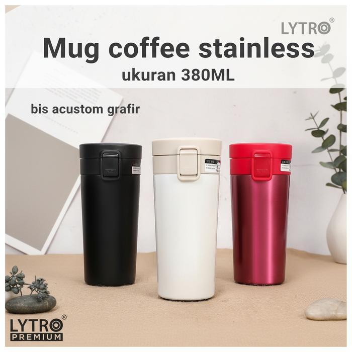 ((DISKON)) Termos Gelas - Mug Termos Vacuum Insulation - Coffee