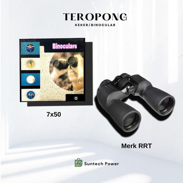 Teropong Jarak Jauh Binocular Keker 7x50 Merk RRT