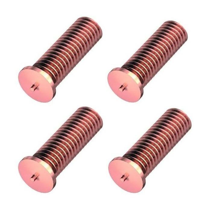 1PAK(100PCS) M4X15 CD STUD WELDING STEEL WITH COPPER PLATED / BAUT LAS TEMBAK BESI DILAPISI TEMBAGA
