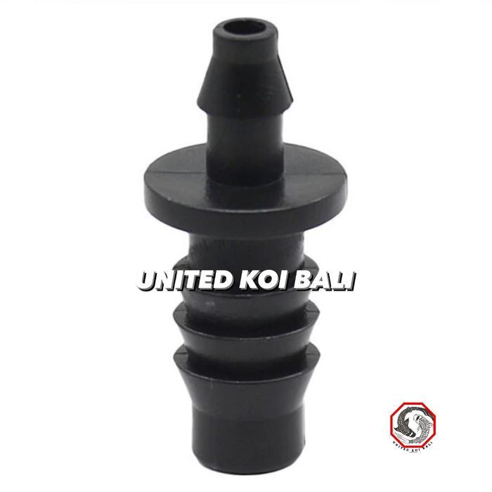 TERPERCAYA REDUCER 11 mm ke 7 mm NEPEL SELANG PE 11 mm - 7 mm
