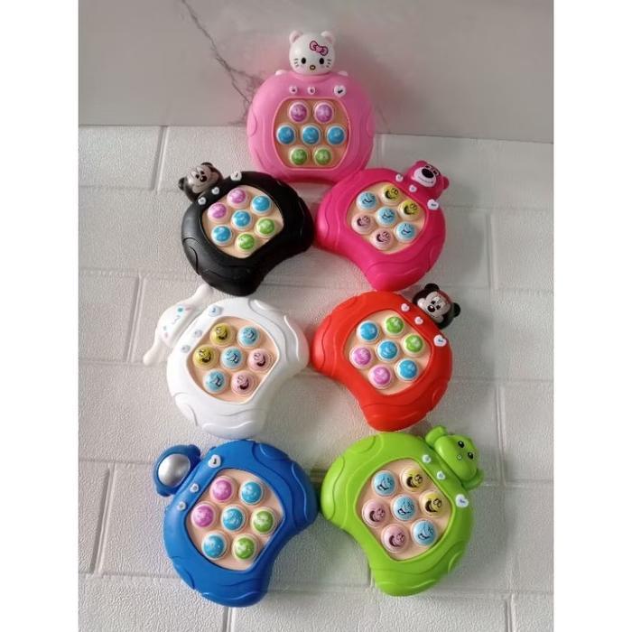 Fidget Toys Mainan Game Pop It Elektrik Mini Pop Push