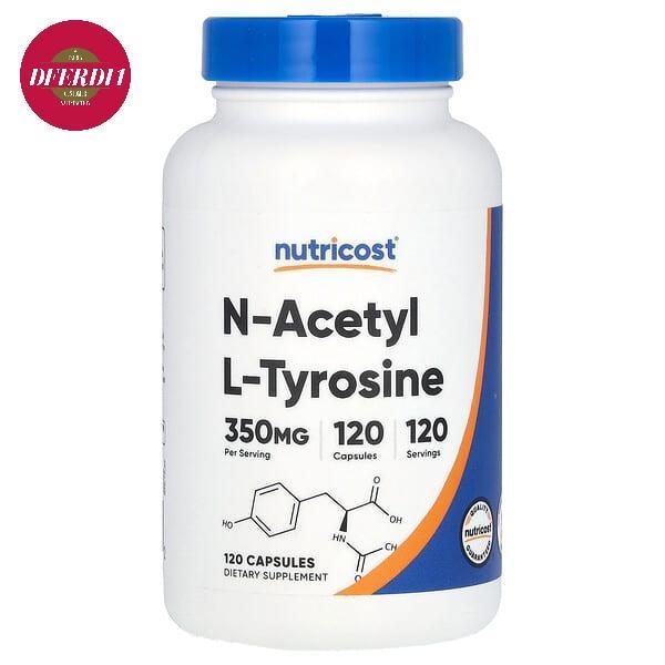 Nutricost N-Acetyl L-Tyrosine 350 mg 120 Capsules