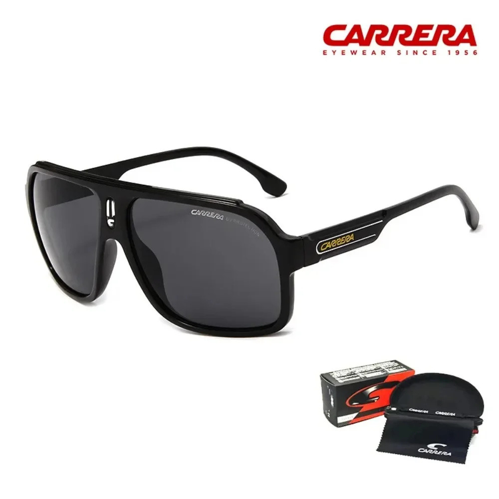 Carrera Men Brand Sunglasses Vintage Sun Glasses Men Women Big Square Oversize Colorful Outdoor