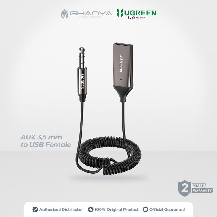 Bose - Bluetooth Car Audio Receiver With Mic Microphone Cable Transmitter Jack Aux 3.5Mm Wireless