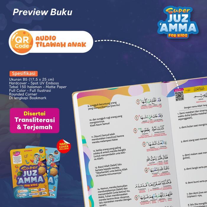 Buku Super Juz Amma For Kids Custom Nama - Juz Amma Anak Superlengkap - Says Quran