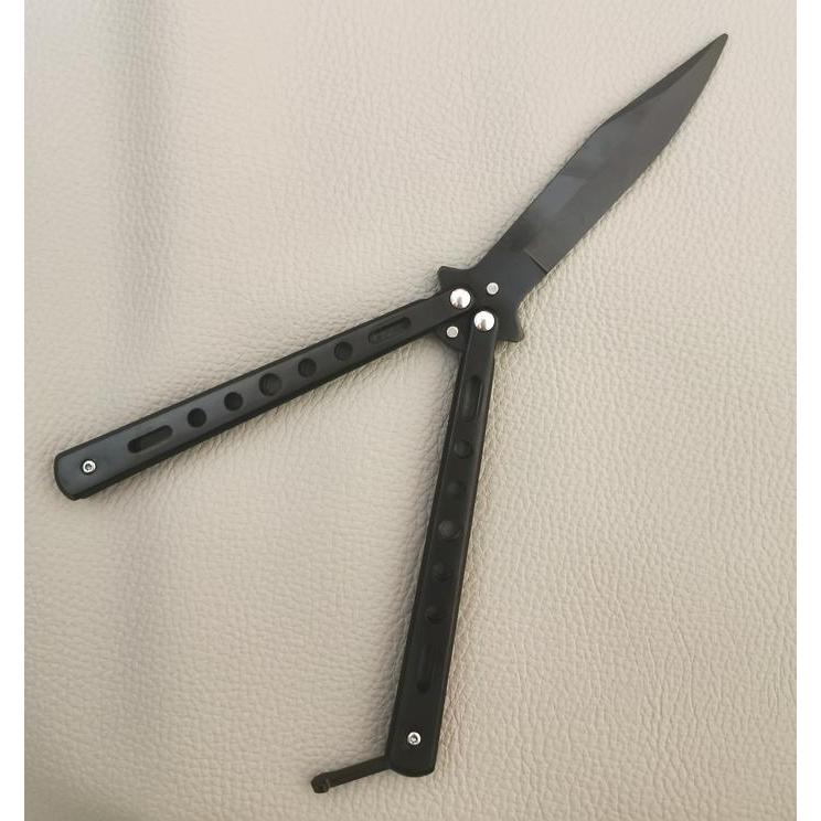 DISKON BALISONG KNIFE PISAU CAMPING OUTDOOR BALISONG TACTICAL SURVIVAL KIT