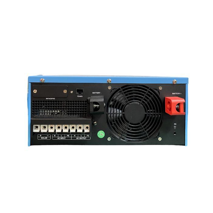 Zamdon Frekuensi Rendah 3.2Kw/4Kva 48V Off Grid Inverter Surya Hybrid Built-In 60A Mppt Garansi Dua