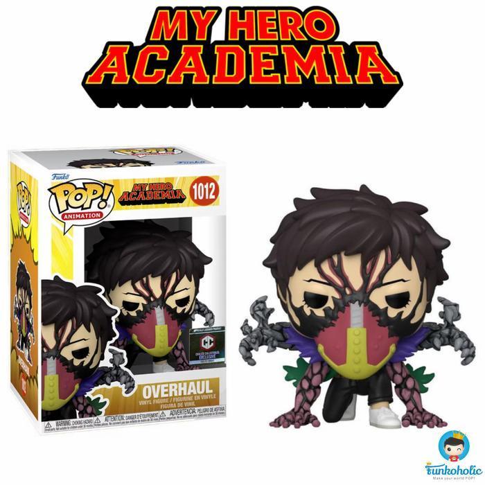 HOT SALE FUNKO POP MY HERO ACADEMIA OVERHAUL FUSED WITH SHIN CHALICE EXCLUSIVE TERMURAH