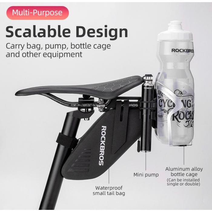 Rockbros Bracket Adaptor Tempat Botol Minum Pompa Multipurpose