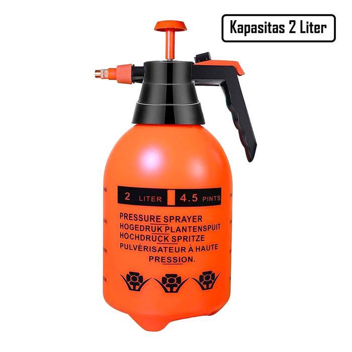 Semprotan Air Liter Botol Semprotan Air 2 Liter Hand Sprayer Jet Pump dengan Nozzle Adjustable 2 Lit