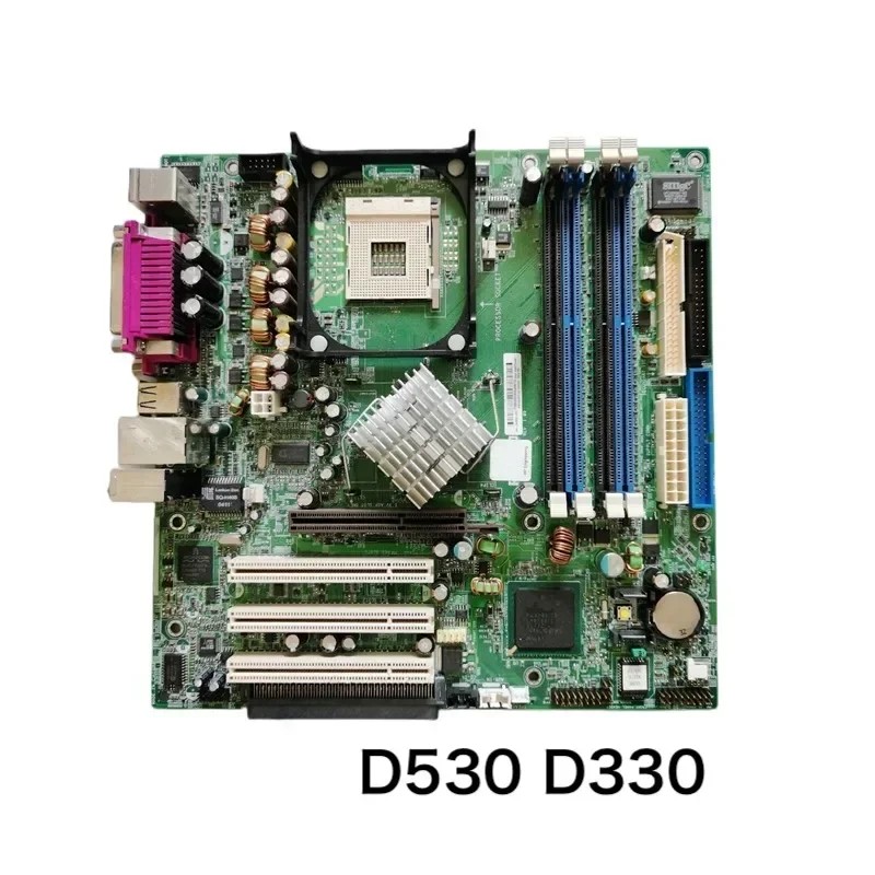 For HP Compaq D530 D330 Motherboard 323091-001 305374-001 Socket 478 Mainboard 100% Tested OK Fully