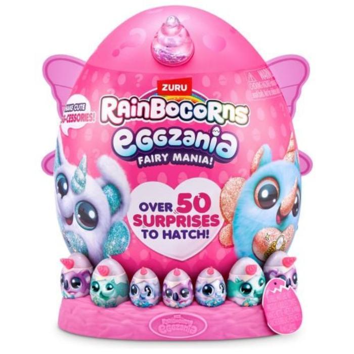 Zuru Rainbocorns Eggzania Fairy, Mini, Frozen Surprise Mania Over 20 Surprise To Hatch - Fairy Surpr