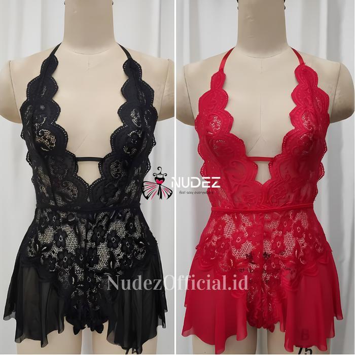 PREMIUM Baju Tidur Haram / Baju Dinas Malam / Lingerie Wanita Dewasa Hot Sexy Binal Premium