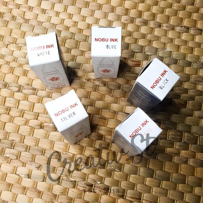 Nobu Ink Tinta Stempel Otomatis Permanen Waterproof 15 ml