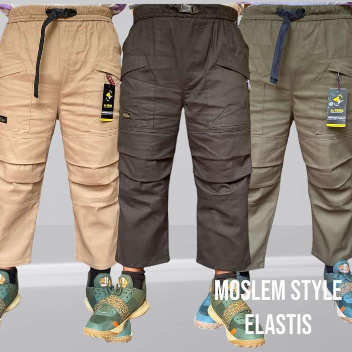 Promo Celana Sirwal Pangsi Outdoor Wister American Drill Dan Katun Elastis Combed Stretch Terlaris