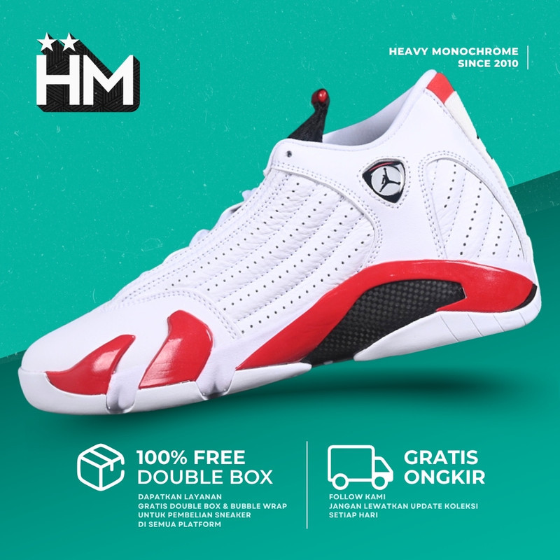 Jordan 14 Retro Rip Hamilton Sneaker 487471-100 (Size 40-48.5)