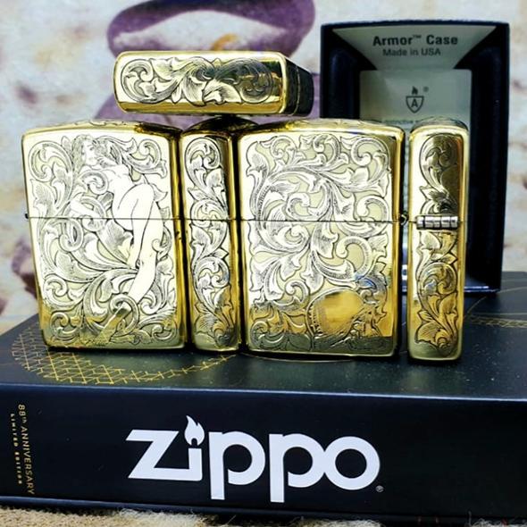 Zippo Armor Lady Arabesque 5 Side