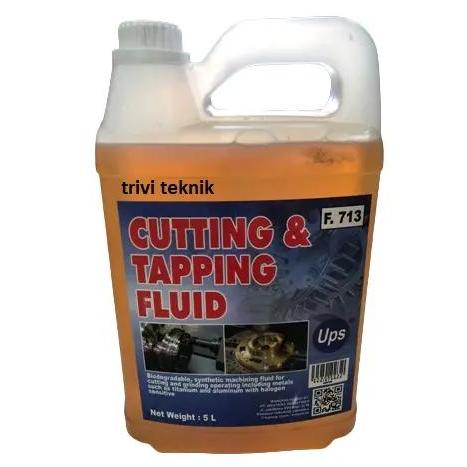 UPS F 713 Cairan Oli Dromus Bromus Collant Cutting & Tapping Fluid 5 Liter Kualitas Bagus Original
