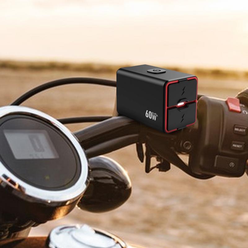 Motorcycle Phone Charger Multi-speed Adjustable Waterproof USB C Charger Motorcycle Accessories For