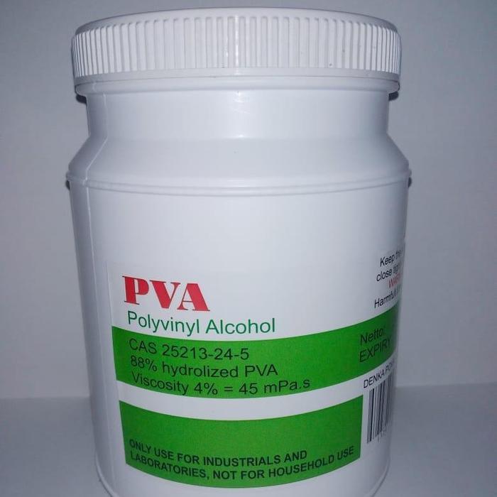 NEW PRODUCT PVA POLIVINIL ALKOHOL 500GRAM