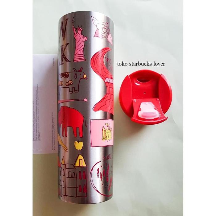 Starbucks Tumbler Stainles Bts Been There City New York Usa