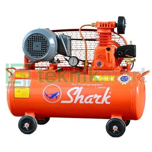 Shark Kompresor Angin LZPM-5114 1/4 Hp Belt Driven 6 Bar 35 L/Min Dengan Motor Fetch 220 V Garansi 1