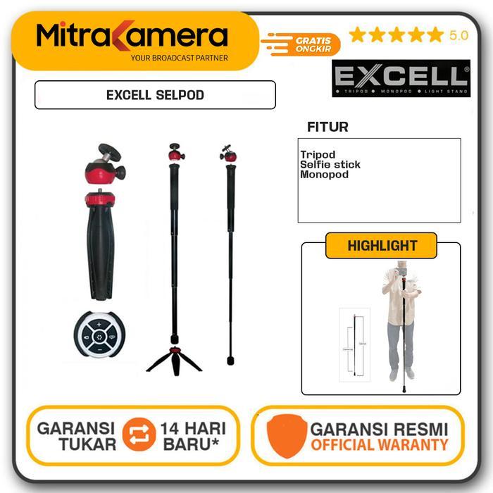 Tripod Kamera Excell Selpod