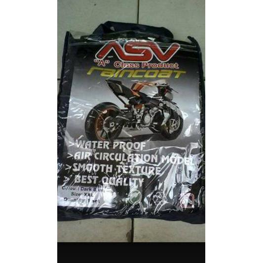"New" Jas hujan ASV 1 original size L & XL berlabel bhs inggris