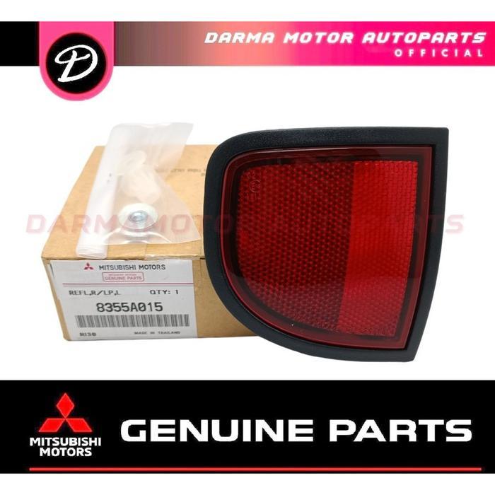 REFLECTOR BUMPER BELAKANG TRITON 2008-2015 ORI ASLI ASLI