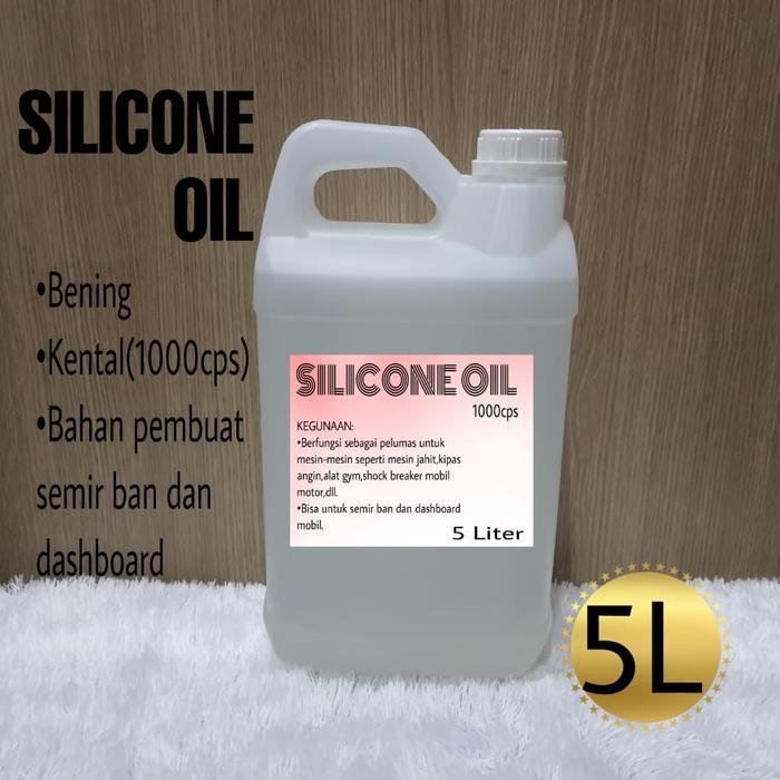 Silicone Oil 5 Liter / Minyak Silicon / Pelumas - 5 Liter