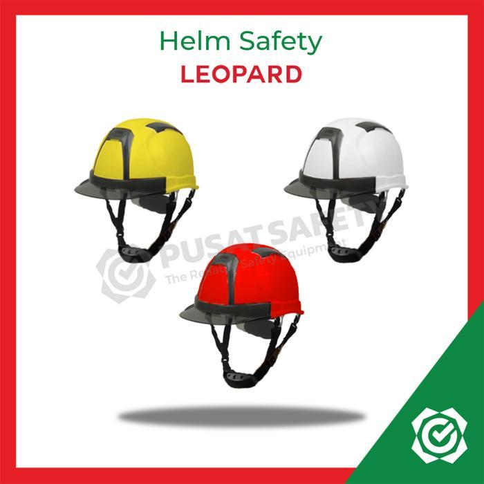 Helm Proyek Safety Leopard Lphl Tali Terbaik