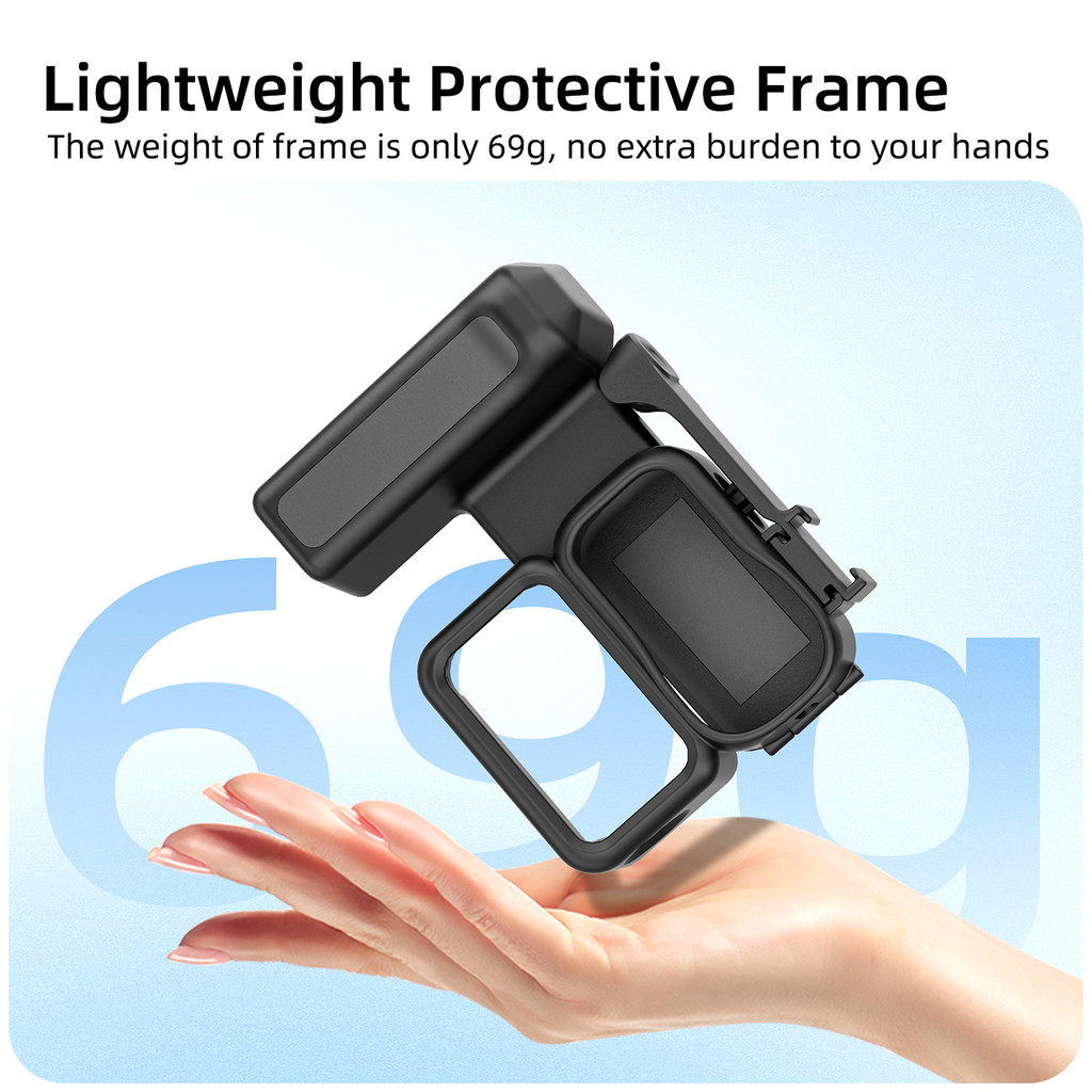 Quick-release grip frame and handle accessories for DJI Osmo Nano all-in-one street photography grip