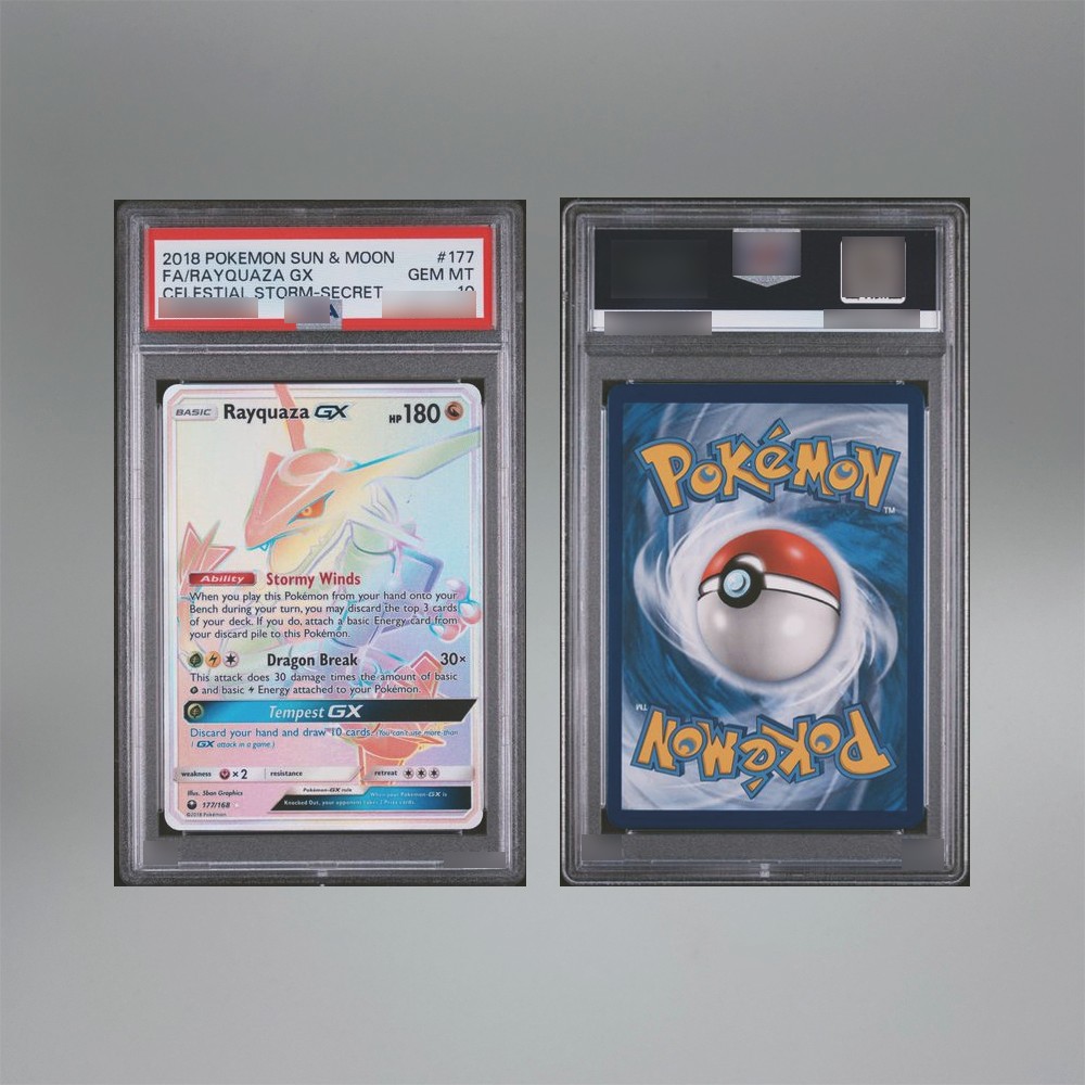 DIY PTCG Self-made English Version Sylveon Gengar & Mimikyu Lugia Mimikyu GX 10Points Rare Rating