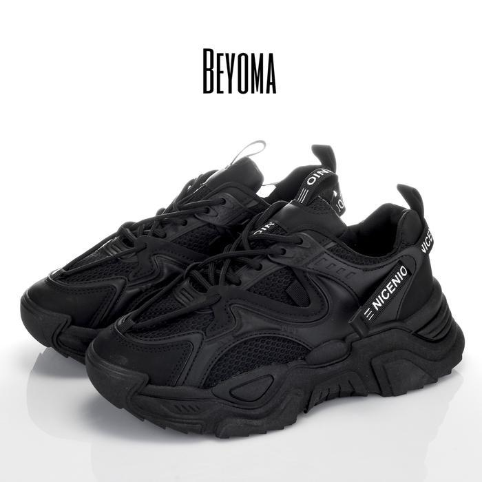 BEYOMA Kasual Bertali Sepatu BEYOMA Kasual Bertali Wanita Sneakers Sport Shoes BY068 Casual Cewek - 