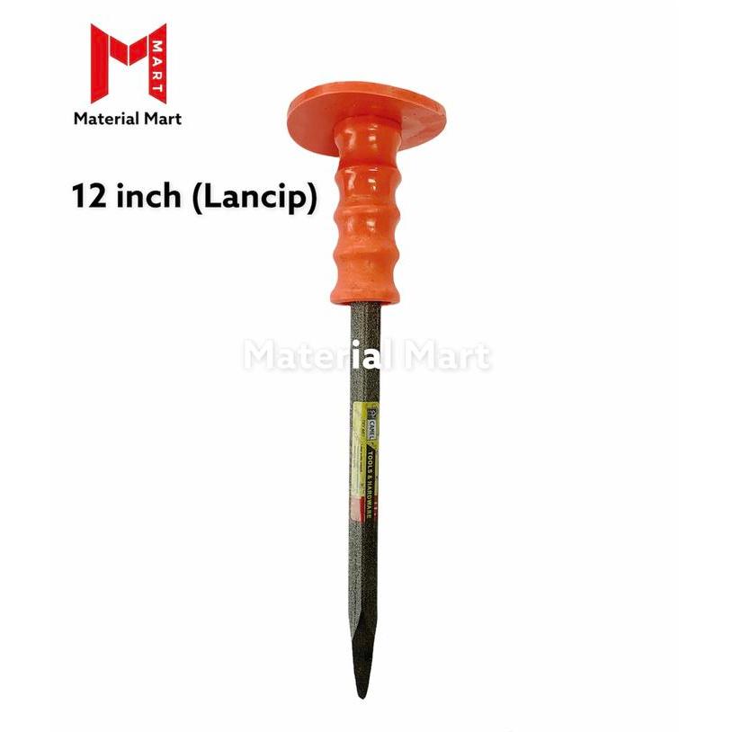 Pahat Topi 12 Inch Lancip Pahat Drip BulatBetel Topi Gepeng Rata 12"