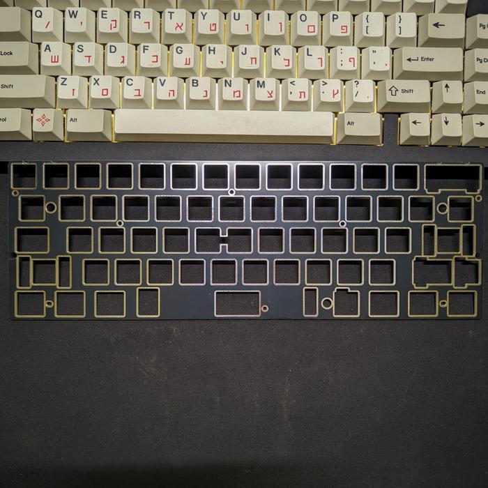 Plate FR4 Universal 60% Hall Effect / Venom 60 HE / Wooting 60 HE+ / Tofu60 Redux/ DZ60 / DYZ60 /