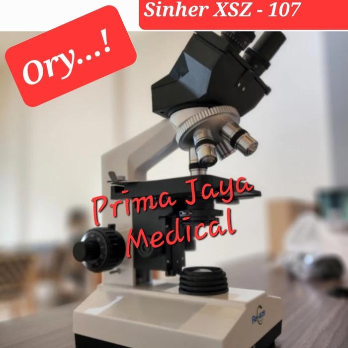` Mikroskop Binokuler Sinher XSZ 107 Microscope Binoculer Biological XSZ 107
