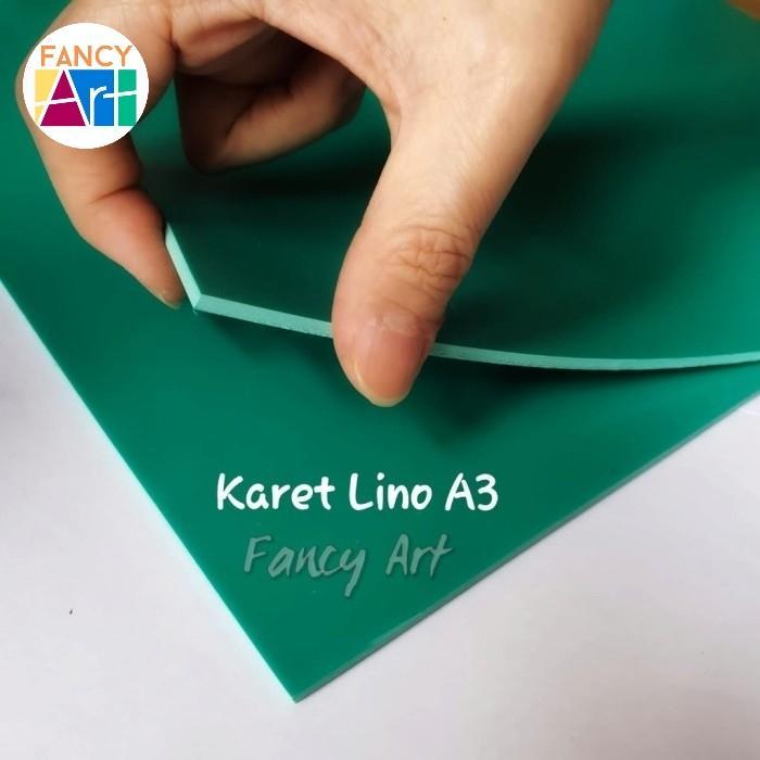 Ada Stok Karet Lino Cutter A3 A4 A5 Lino Cukil Linoleum